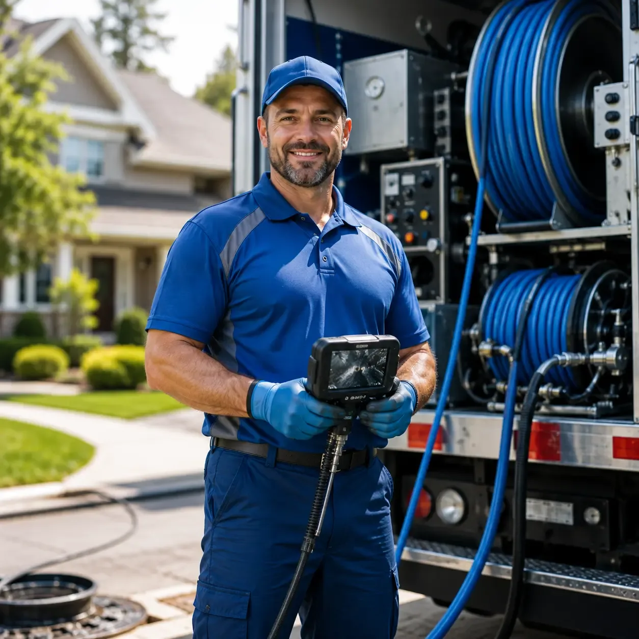 Local outdoor drain cleaning specialists in Hooksett, NH